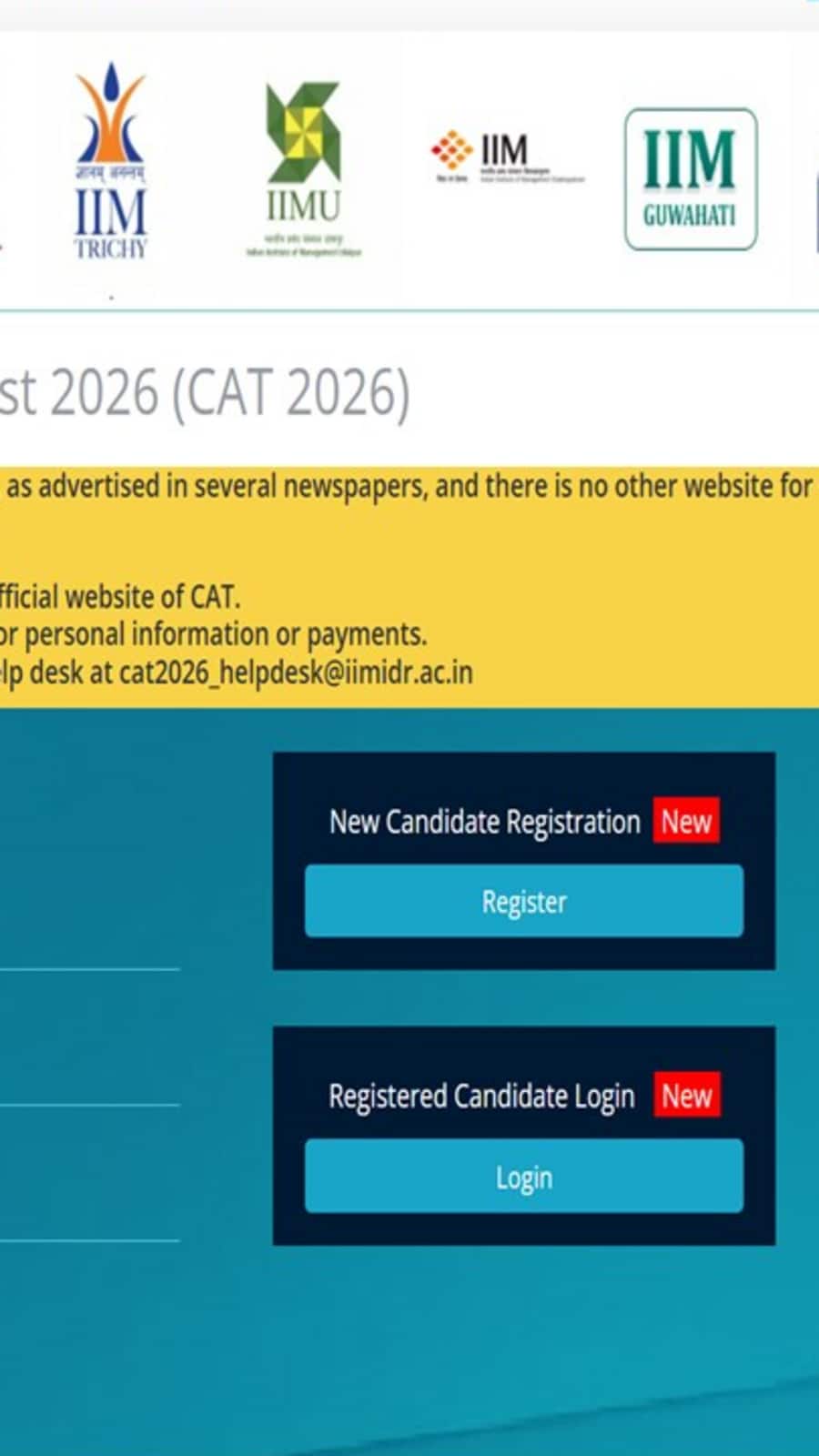 CAT 2026: Extended registration window closes today at iimcat.ac.in, check admit card and exam date