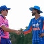 జపాన్- ఇండియా క్రెకిట్ జట్ల కెప్టెన్లు..