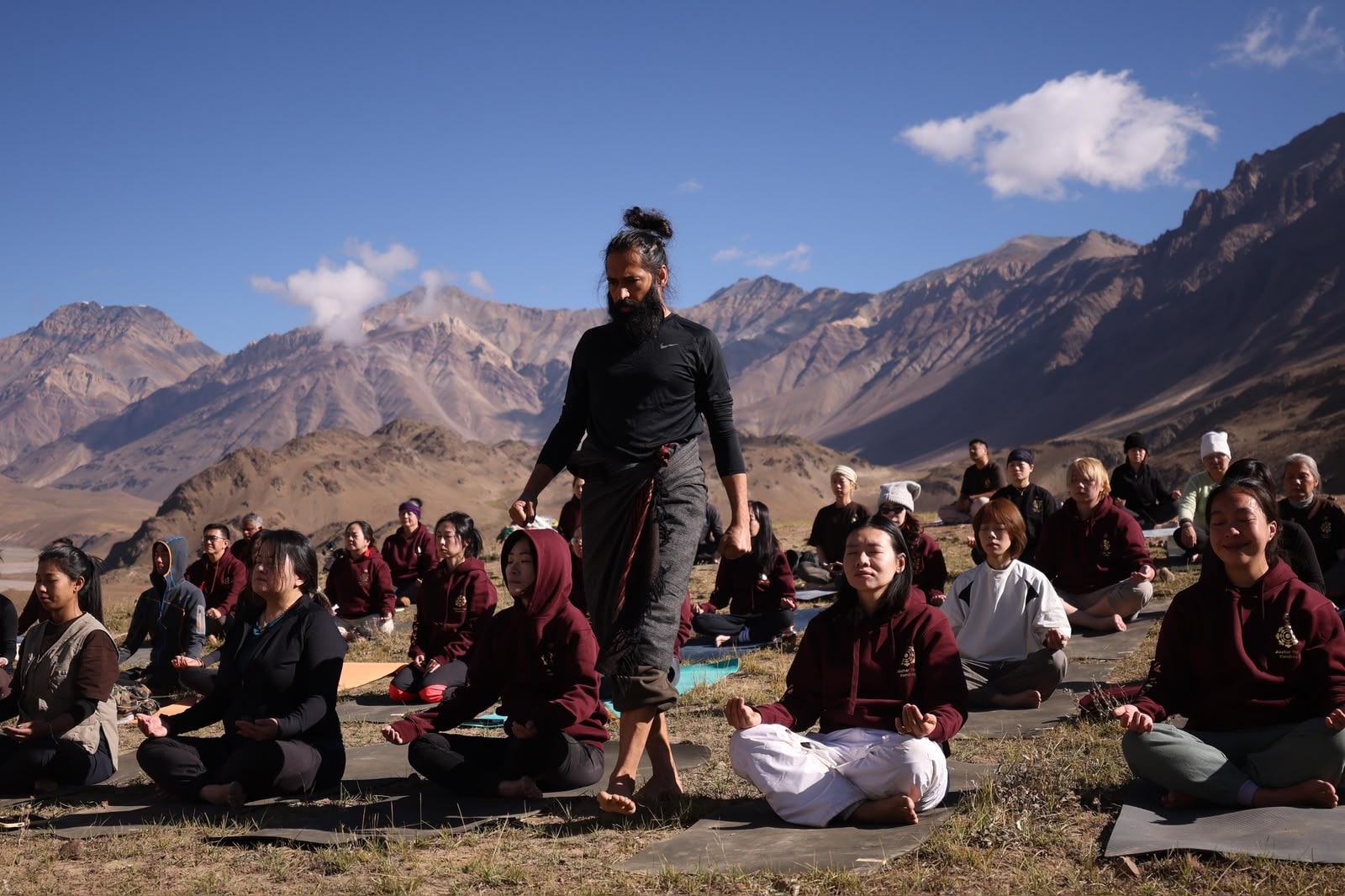 Himalayan Siddhaa Akshar says asanas and fitness are deeply connected, as both focus on movement and circulation.