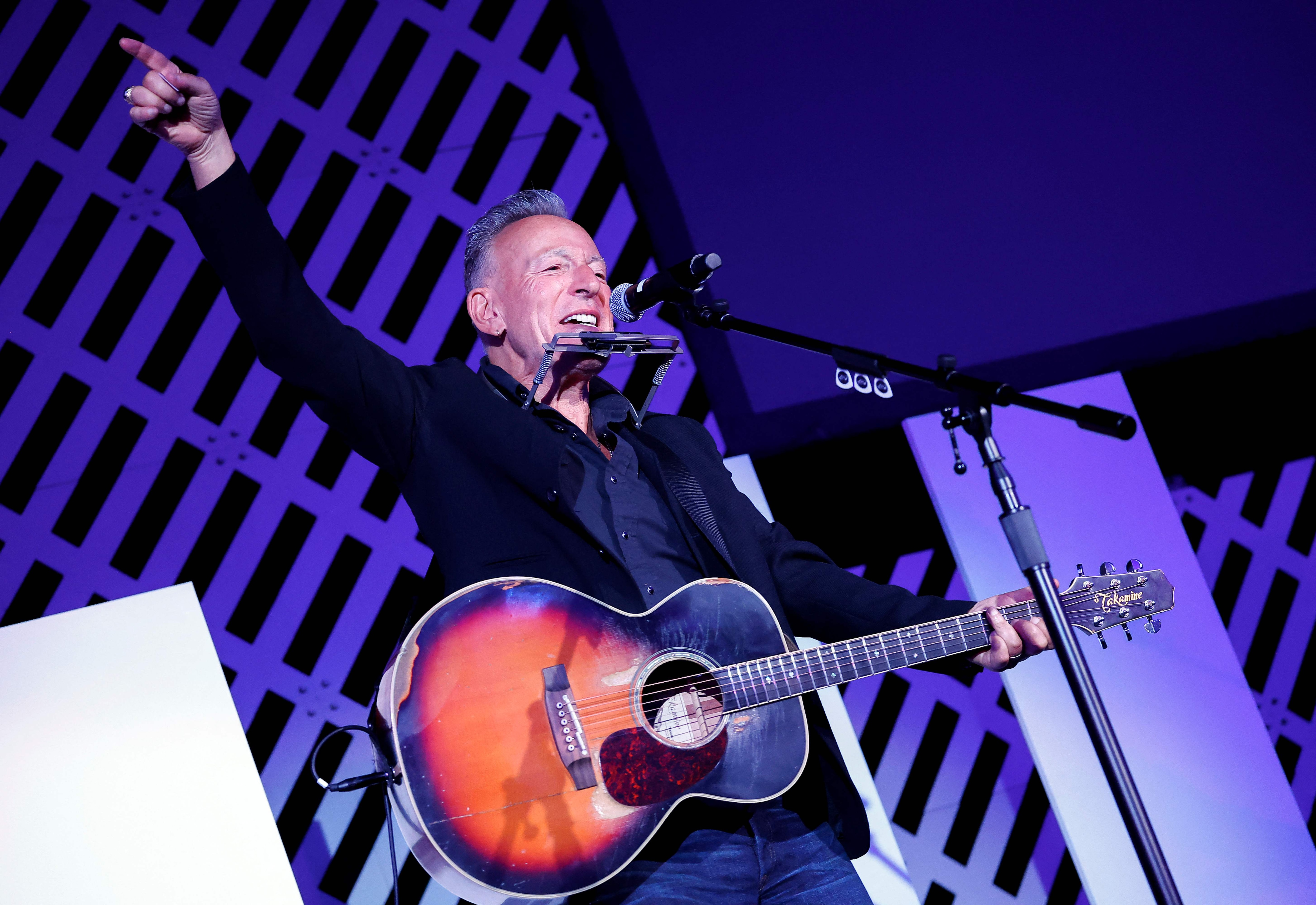 Bruce Springsteen has always been vocal about his political opinions. (Getty Images via AFP) Bruce Springsteen has always been vocal about his political opinions. (Getty Images via AFP)