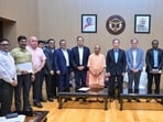 A meeting was held between chief minister Yogi Adityanath and World Bank officials on Tuesday, during which various proposed components of the project, including sending the preliminary project report (PPR) to the Government of India, were discussed, the state government said in a statement. (Sourced)