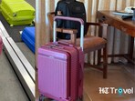 Assembly’s wine cabin suitcase paired style with practical storage, smooth wheels and a spacious front laptop compartment during my Chandigarh work trip.