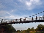 The bridge assessment is part of the wider DDA effort to restore and rejuvenate Sanjay Lake. 