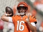 Joe Flacco signed a one-year, $6 million contract with the Cincinnati Bengals.(Getty Images via AFP)