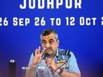 IAF vice chief Air Marshal Ashutosh Dixit said the Dubai crash is still under investigation. (ANI photo)