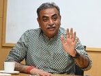 In 2024, Sanjay Tandon had made an unsuccessful electoral debut, losing the Chandigarh Lok Sabha seat to Congress’ Manish Tewari by a narrow margin of 2,504 votes. (HT File)