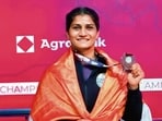 Suchika Tariyal won the bronze in women's 60kg category.