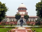 A view of the Supreme Court of India (SCI) building, in New Delhi 