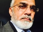 On Tuesday, the party’s acting president Tarsem Singh, along with Dakha MLA Manpreet Singh Ayali, visited Niranjan’s residence in Jalandhar. (HT)