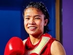 Roshibina Devi will be looking to get India's second Gold in the games. Roshibina Devi will be looking to get India's second Gold in the games.