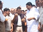The FOB will be built by the National Highways Authority of India (NHAI) in one year at a cost of about  <span class='webrupee'>₹</span>13 crore. (Sakib Ali/HT Photo)