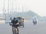 The city’s AQI, which was 118 on September 19, rose to 160 on September 20, 169 on September 21 and 178 on September 22. (HT photo)