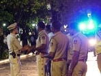 The police examined the bodies and collected preliminary evidence from the scene. (PTI)