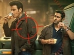 Manoj Bajpayee, Sharib Hashmi in The Family Man