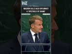 Macron Slams Gaza Diplomacy as ‘Spectacle of Shame’ at UN