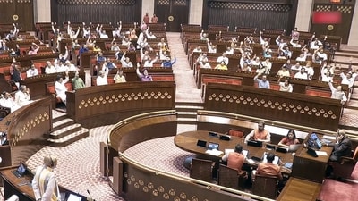 The BJP currently has 116 Rajya Sabha MPs and is the single largest party in the Upper House. (Sansad TV) The BJP currently has 116 Rajya Sabha MPs and is the single largest party in the Upper House. (Sansad TV)