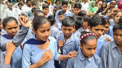 As many as 104 pupils of the Government Senior Secondary School (GSSS) at Gohana in Sonepat have knocked at the doors of the Haryana Human Rights Commission (HHRC), seeking its intervention to resolve their grievances. (Representational photo) As many as 104 pupils of the Government Senior Secondary School (GSSS) at Gohana in Sonepat have knocked at the doors of the Haryana Human Rights Commission (HHRC), seeking its intervention to resolve their grievances. (Representational photo)