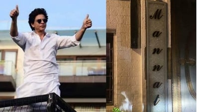Shah Rukh Khan’s bungalow Mannat in Mumbai's Bandra may get a new gallery. (HT Files ) Shah Rukh Khan’s bungalow Mannat in Mumbai's Bandra may get a new gallery. (HT Files )