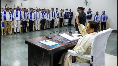 Unfortunately, the BSP has atrophied since Kanshi Ram’s death, and Mayawati’s mercurial functioning has not helped matters. (ANI) Unfortunately, the BSP has atrophied since Kanshi Ram’s death, and Mayawati’s mercurial functioning has not helped matters. (ANI)