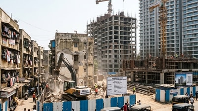 One of the oldest Mhada colonies in the city, Ramkrishna Nagar in Khar West, is set to undergo cluster redevelopment. (Photo for representational purposes only) (Gemini-generated image)