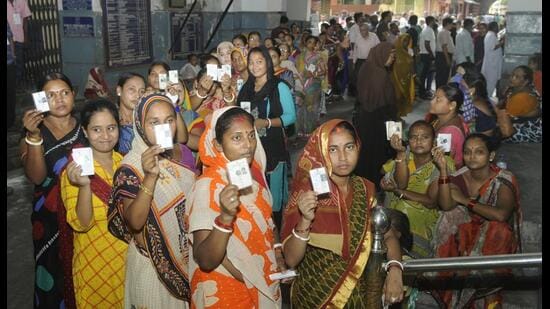 For seven decades, India’s crowning achievement has been its vibrant and cacophonous democracy, underpinned by free elections and universal adult franchise. That reputation is under a cloud today. (HT Archive)