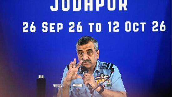 IAF vice chief Air Marshal Ashutosh Dixit said the Dubai crash is still under investigation. (ANI photo)