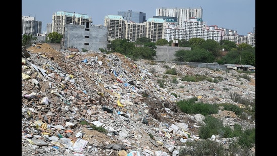 Recycled material use in building construction will rise from 5% in 2026-27 to 25% from 2030-31, under the new guidelines. (HT Archive)