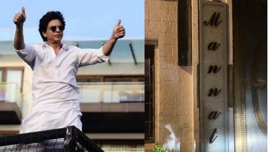 Shah Rukh Khan’s bungalow Mannat in Mumbai's Bandra may get a new gallery. (HT Files )