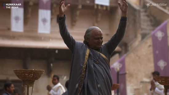 Raghubir Yadav plays the antagonist in Hunkkaar.