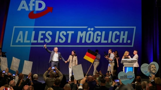 The Brandmauer, or firewall, against the AfD has not reduced its political significance. It is isolated in the legislature, but its popular vote continues to grow. (Reuters)