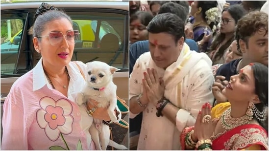 Sunita Ahuja has taken a dig at Govinda’s Lalbaugcha Raja visit with rumoured girlfriend.