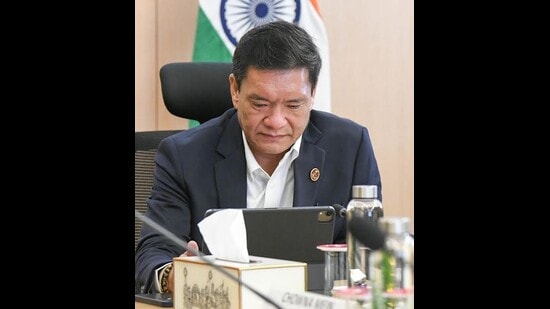 The cabinet on Wednesday reaffirmed that development would be pursued while respecting local traditions and community interests. (HT Photo)