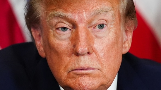 President Donald Trump banned several major US TV networks from White House grounds and removed them from the television pool covering presidential events.
