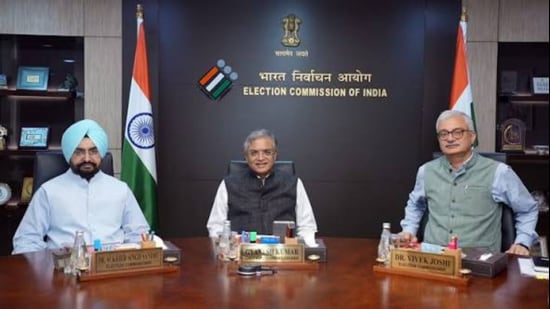 Two of the ECI’s three members, Vivek Joshi and Sukhbir Sandhu, objected at least 14 times to decisions.