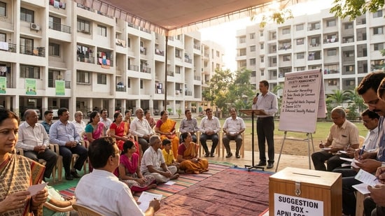 Over 5,000 suggestions have been received on Maharashtra’s draft housing society bylaws, mainly on parking, EV charging and maintenance fees (Picture for representational purposes only)