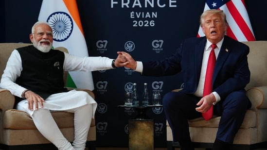 Prime Minister Narendra Modi and US President Donald Trump.