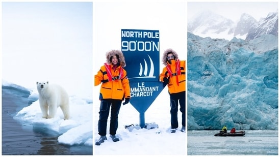 Savi and Vidit went on an expedition to the North Pole last month, and this is how the journey went.
