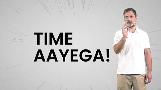 Rahul Gandhi shared a video on X in which he is seen speaking directly to the Election Commission and its officials.