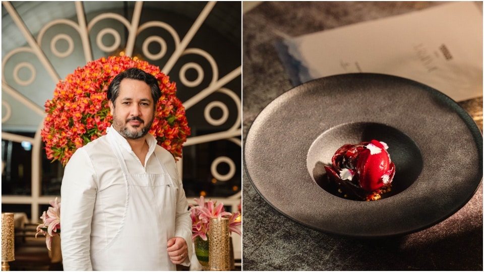 Chef Francisco Araya of Araya, the world's only Michelin-starred Chilean restaurant; a signature dish from the exclusive showcase at The Leela Palace Bengaluru. (Pics: The Leela Palace Bengaluru) Chef Francisco Araya of Araya, the world's only Michelin-starred Chilean restaurant; a signature dish from the exclusive showcase at The Leela Palace Bengaluru. (Pics: The Leela Palace Bengaluru)