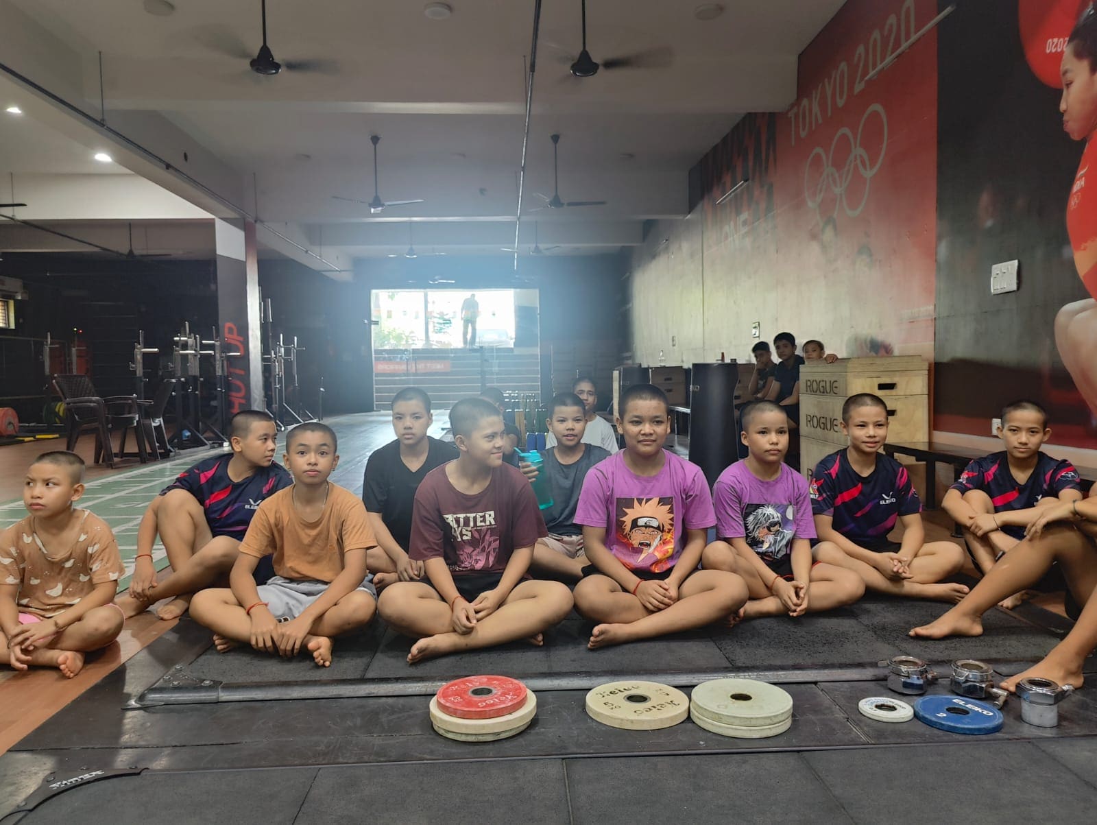 Preparations are underway at Weightlifting Warriors. (Shantanu Srivastava)