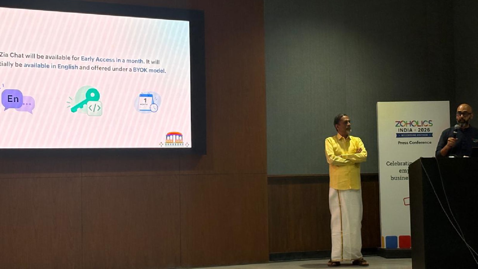 Zoho launches Zia Chat for businesses. (Shweta Ganjoo / )