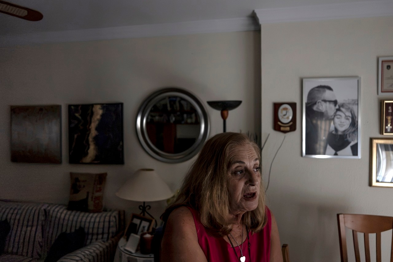 Francisca María Gómez Pantoja, the mother of one of the Civil Guard officers killed in the 2024 speedboat attack. Francisca María Gómez Pantoja, the mother of one of the Civil Guard officers killed in the 2024 speedboat attack.