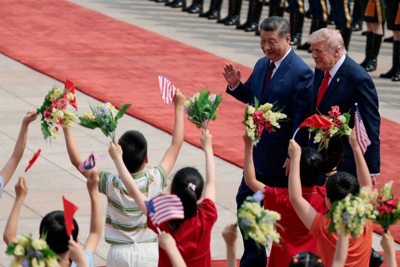 Trump’s state visit to Beijing in May included a welcome ceremony at the Great Hall of the People. Trump’s state visit to Beijing in May included a welcome ceremony at the Great Hall of the People.