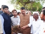 Drought situation in over 2/3rds of state, Fadnavis visits villages to take stock
