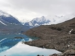 Located about 14km above Sissu, the lake has expanded from 36.5 hectares to 101.3 hectares in just 13 years (HT File)