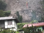The incident was one of several landslide-related disruptions reported in Sikkim following heavy overnight rainfall.(ANI)