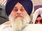 Sukhbir claimed that the current administration has systematically diluted these provisions, noting a reduction in grain allocations from 30 kg to 5 kg alongside a shrinking beneficiary base. (HT) Sukhbir claimed that the current administration has systematically diluted these provisions, noting a reduction in grain allocations from 30 kg to 5 kg alongside a shrinking beneficiary base. (HT)