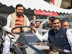 The CM said that small farmers cannot afford to purchase every expensive machine individually. (HT Photo)