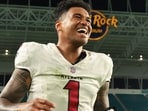 Tua Tagovailoa returns from his oblique injury for Week 3, but Michael Penix Jr. will start against the Packers. Credit: Sam Navarro-Imagn Images