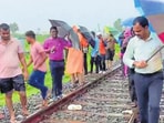 The accident took place when the group, all Class 12 students, were crossing the railway track near Burma Colony.